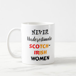 scotch-irish women coffee mug