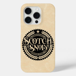 Scotch Snob - funny whiskey drinker iPhone 15 Pro Case