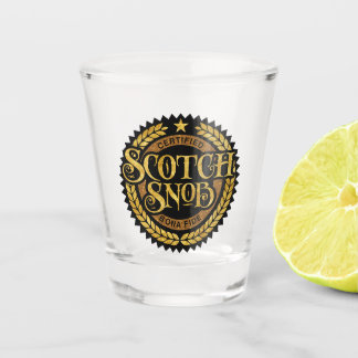 Scotch Snob - funny whiskey drinker Shot Glass