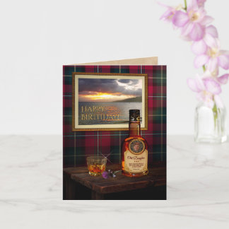Scotch Whisky Card w/out your text and photo