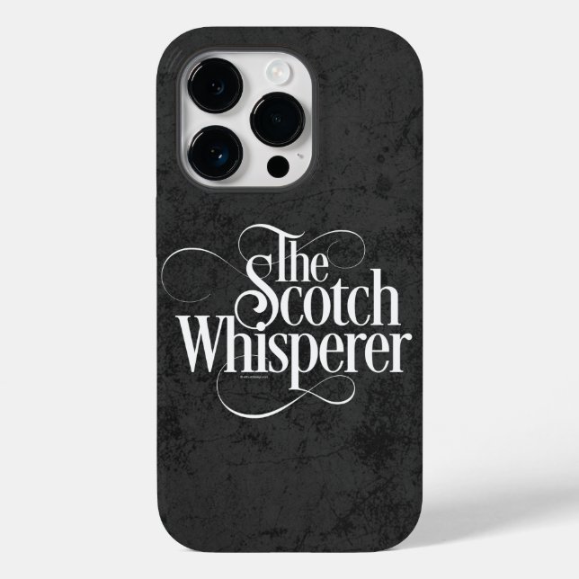Scotch Whisperer Case-Mate iPhone Case (Back)
