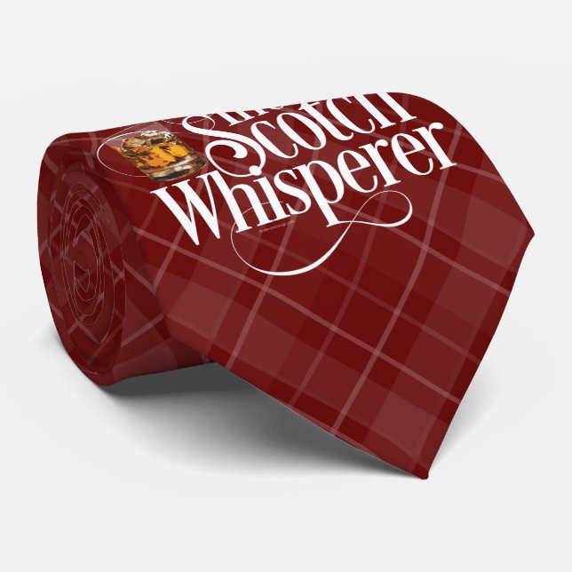 Scotch Whisperer Neck Tie (Rolled)
