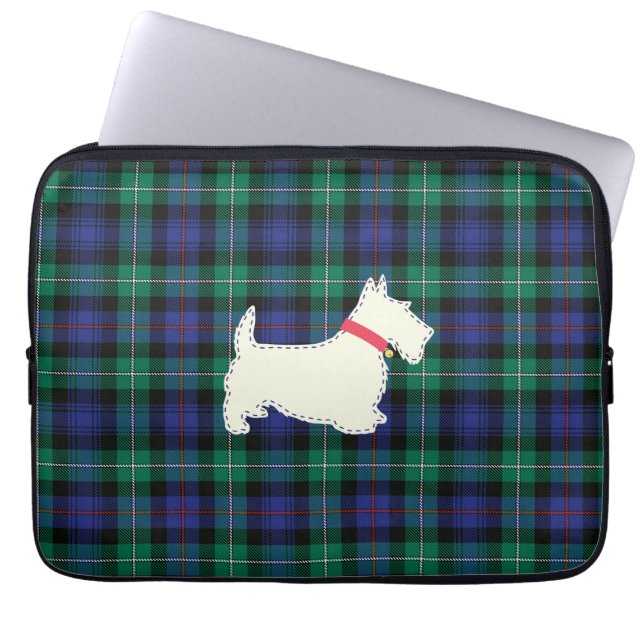Scotish Terrier Funda Laptop Sleeve (Front)