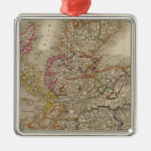 Scotland 12 metal tree decoration