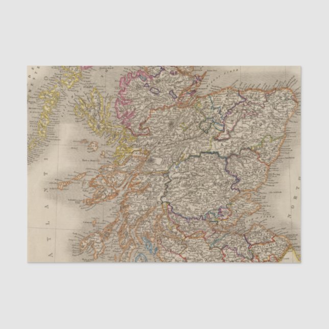 Scotland 12 tissue paper (Front)