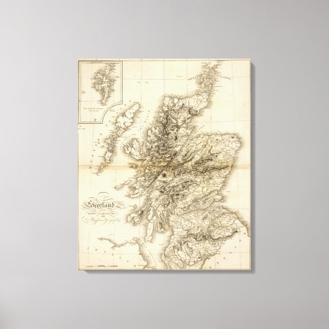 Scotland 18 canvas print (Front)