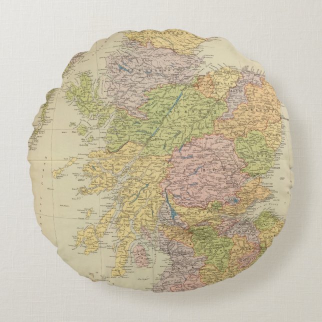 Scotland 19 round cushion (Front)