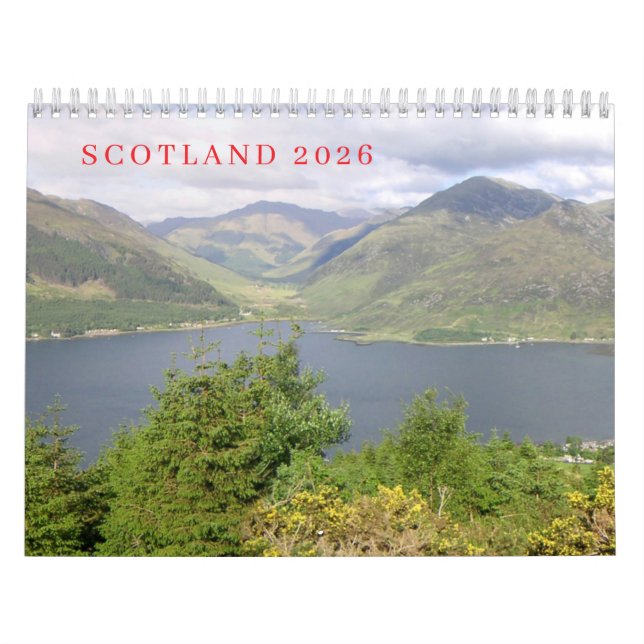 Scotland 2026 calendar (Cover)