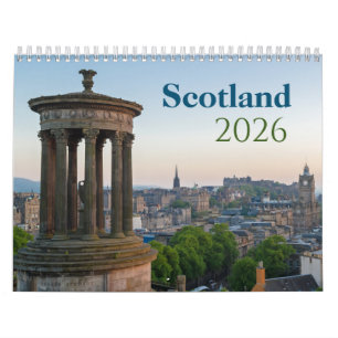 Scotland 2026 Photo Calendar