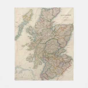 Scotland 3 fleece blanket