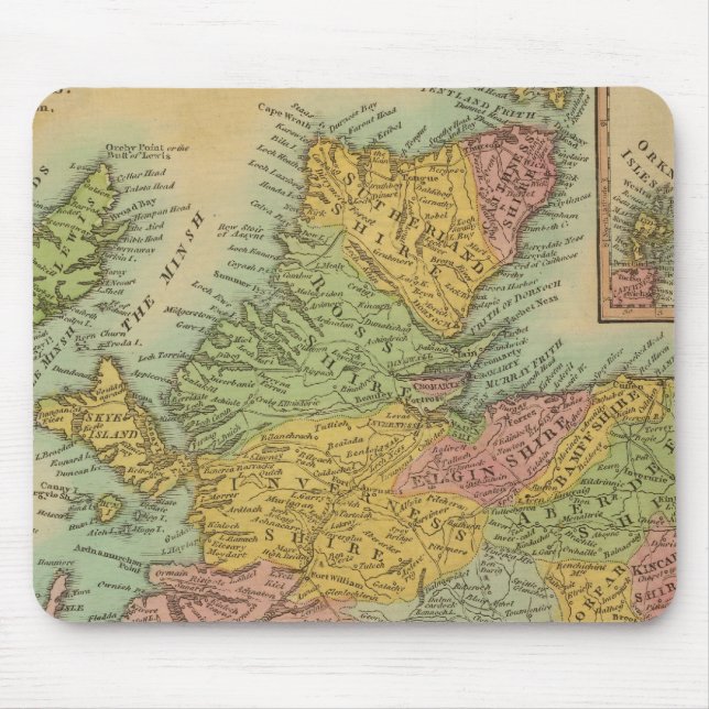 Scotland 3 mouse mat (Front)