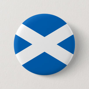 scotland 6 cm round badge