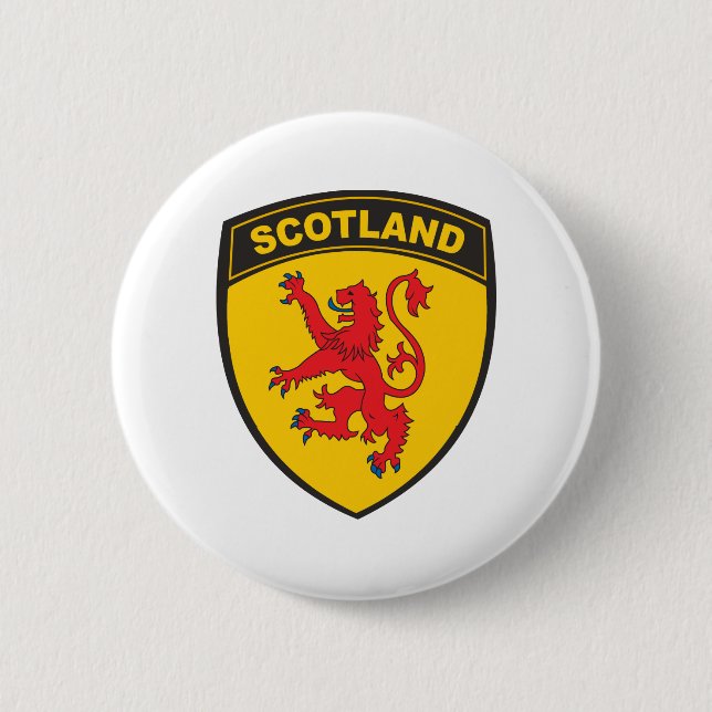 Scotland 6 Cm Round Badge (Front)