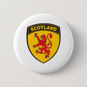 Scotland 6 Cm Round Badge