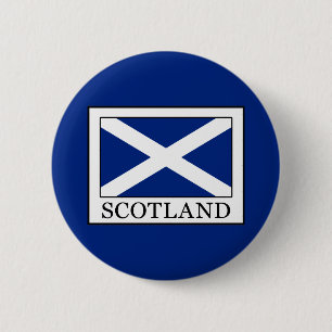 Scotland 6 Cm Round Badge