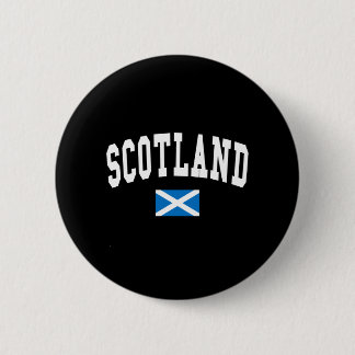 SCOTLAND 6 CM ROUND BADGE