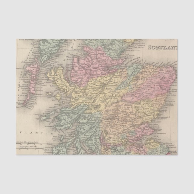 Scotland 6 tissue paper (Front)