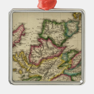 Scotland 7 metal tree decoration
