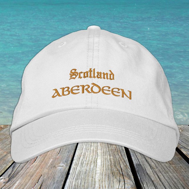 Scotland & ABERDEEN fashion / Scottish Patriots Embroidered Hat (Creator Uploaded)