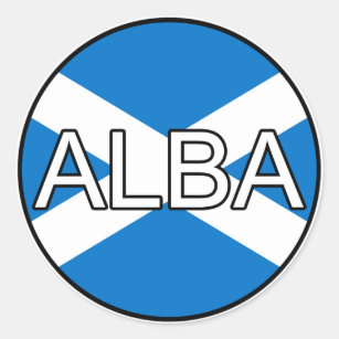 Alba SCOZIA Bandiera Scozzese UK Adesivi  Alba 100mm Sticker x1+2 BONUS 4" 