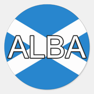 Scotland Alba Euro Sticker