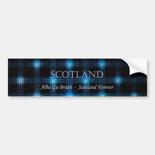 SCOTLAND  *  Alba gu bràth - Scotland forever Bumper Sticker (Front)