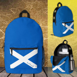 Scotland, backpack, Scottish Flag / patriotic Printed Backpack