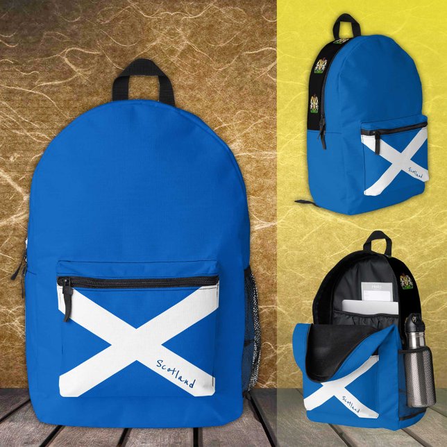 Scotland, backpack, Scottish Flag / patriotic Printed Backpack (Creator Uploaded)