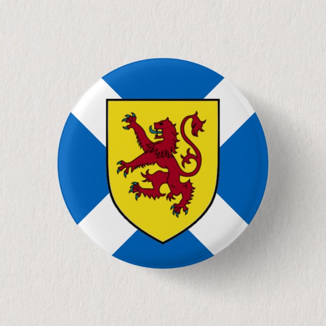 Scotland Badge - Cross & Lion (Front)