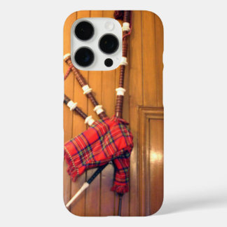 Scotland Bagpipe Tartan Plaid Musical Instrument iPhone 16 Pro Case