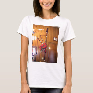 Scotland Bagpipe Tartan Plaid Musical Instrument T-Shirt
