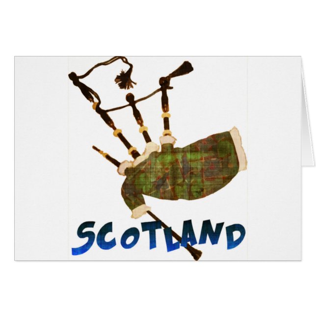 Scotland Bagpipes (Front Horizontal)