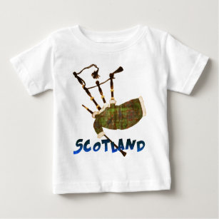 Scotland Bagpipes Baby T-Shirt