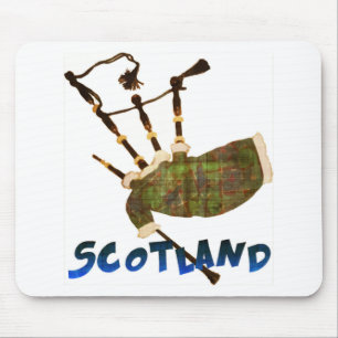 Scotland Bagpipes Mouse Mat