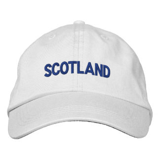 Scotland British Country United Kingdom Patriotic Embroidered Hat