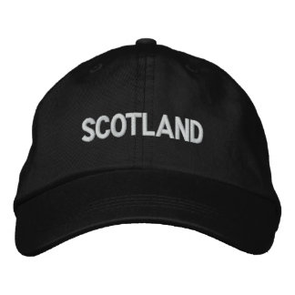 Scotland British Country United Kingdom Patriotic Embroidered Hat
