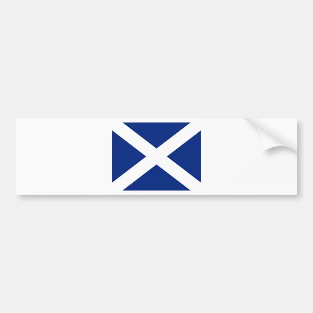 SCOTLAND BUMPER STICKER (Front)