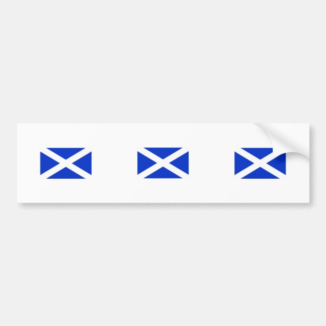 Scotland Bumper Sticker (Front)