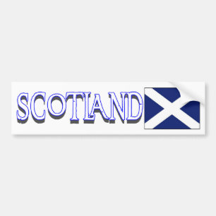 SCOTLAND bumper sticker