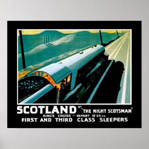 Scotland by The Night Scotsman Poster