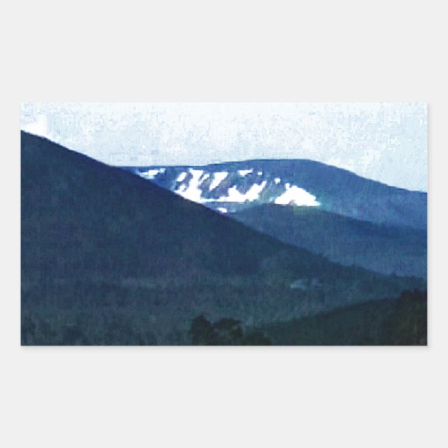 Scotland Cairngorm Mountains Art snap-36518 jGibne Rectangular Sticker (Front)