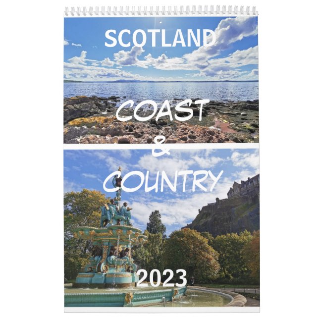 Scotland calendar 2023 - Coast & Country (Cover)