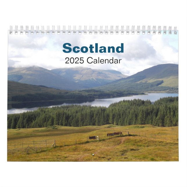 Scotland Calendar 2025 (Cover)