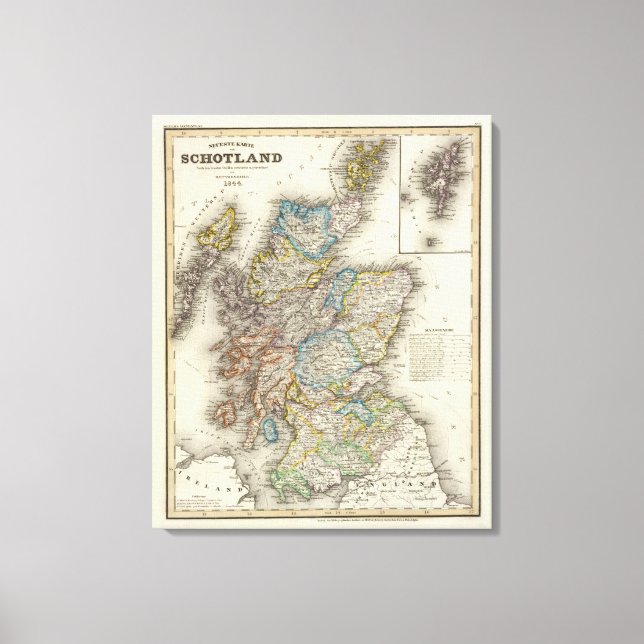Scotland Canvas Print (Front)
