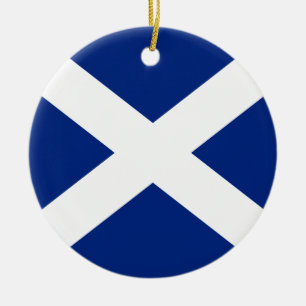 SCOTLAND CERAMIC TREE DECORATION