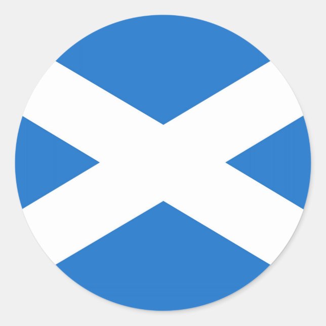 Scotland Classic Round Sticker (Front)