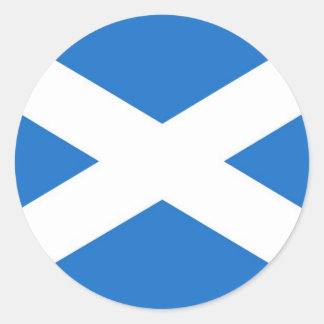 Scotland Classic Round Sticker