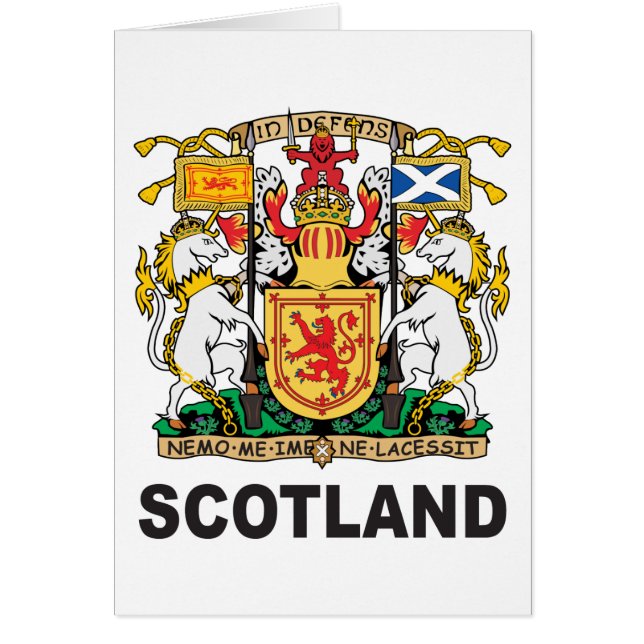 Scotland Coat Of Arms (Front)