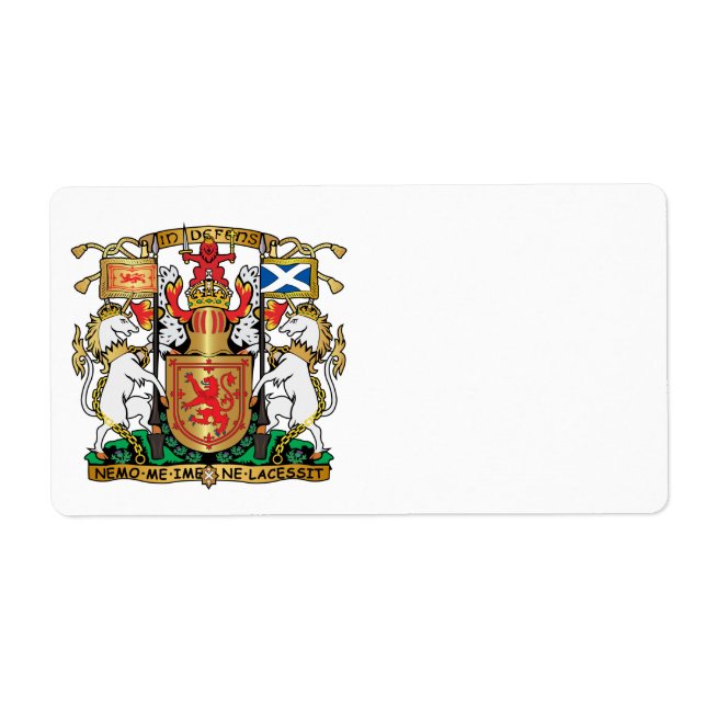 Scotland coat of arms (Front)