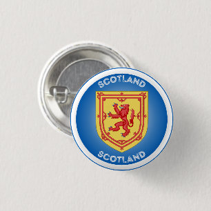 Scotland Coat of Arms Circle Shape 3 Cm Round Badge